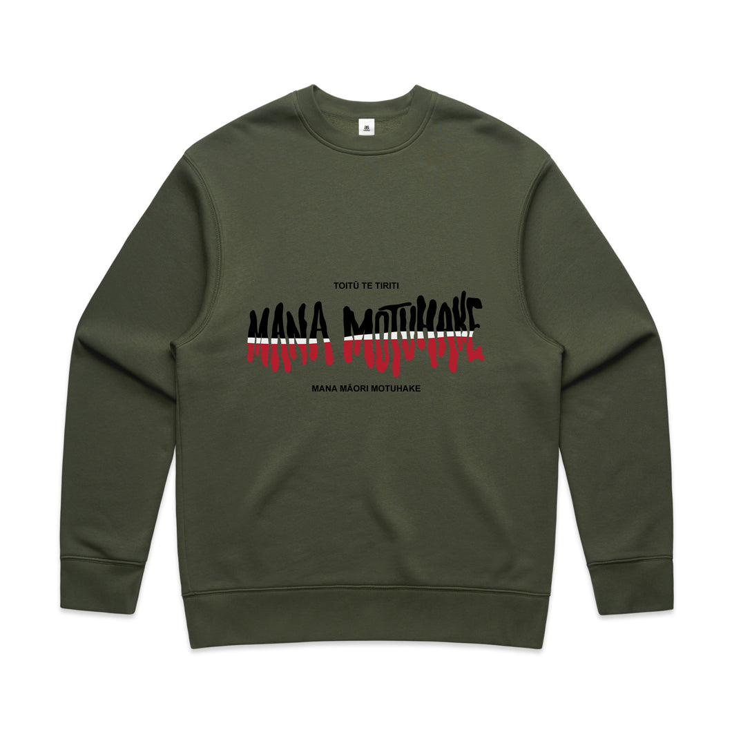 MANA MOTUHAKE Crew Neck Jumper